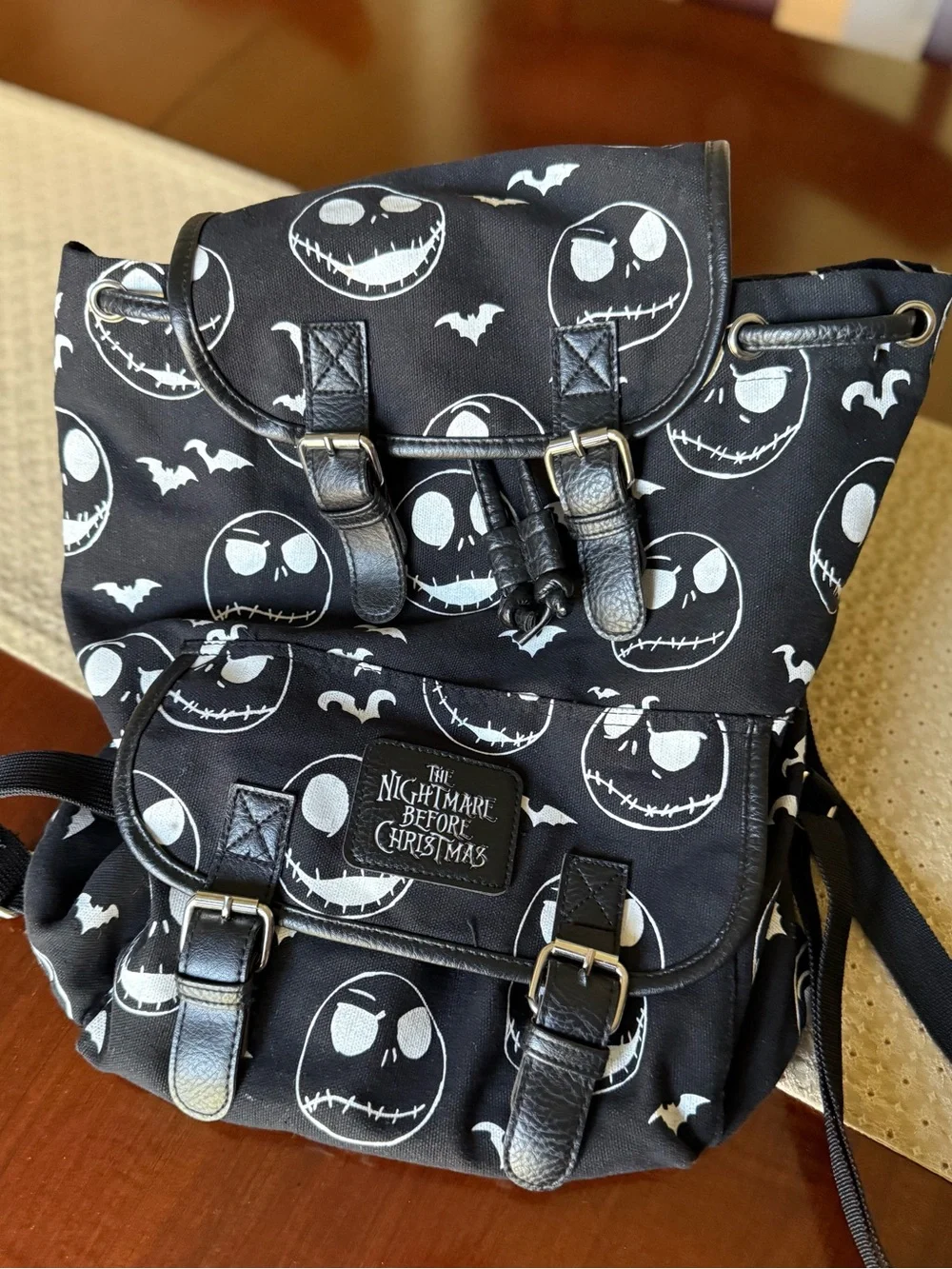 Disney The Nightmare Before Christmas 2015 Limited Edition Canvas Backpack Jack